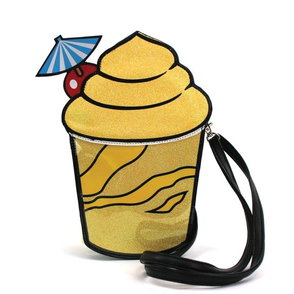 Hot Topic Handbags - Glitter Pineapple Sweet Treat Disney Dole Whip Bag